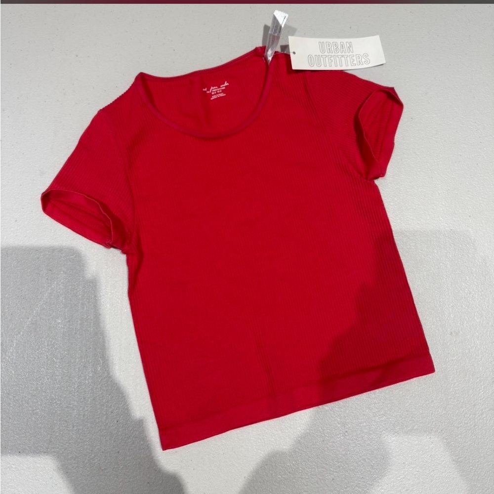 Urban Outfitters Scarlet Ribbed Top